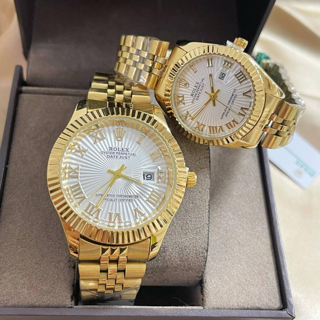 Fashion R0lex Like automatic second Watch couples men women accessories ...