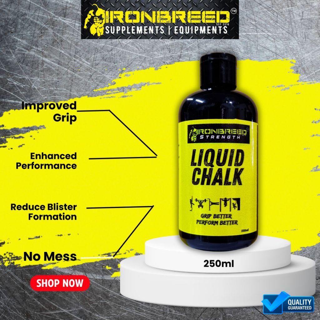 Ironbreed Liquid Chalk For Gym Use, Lifting, Calisthenics, OCR, Rock Climbing for Better Grip