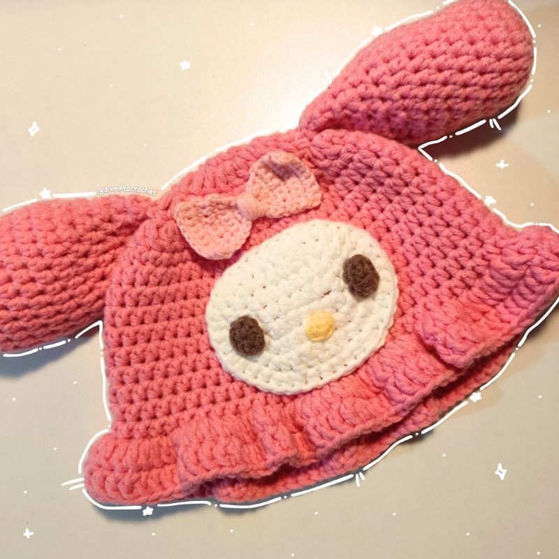 my melody inspired bucket hat | Shopee Philippines