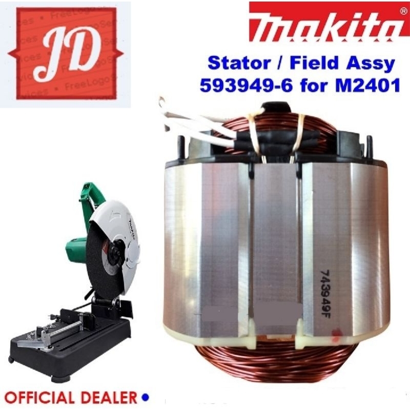 Genuine Makita Field Assembly for Makita M2401M 220V | Shopee Philippines