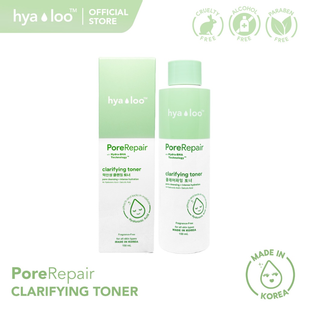 Hyaloo Pore Repair Clarifying Toner 150ml (Hydrating) | Shopee Philippines