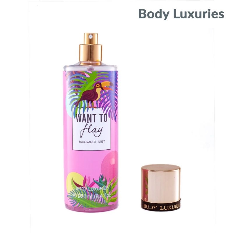 Body Luxuries Want to Fly Body Spray 250ml | Shopee Philippines