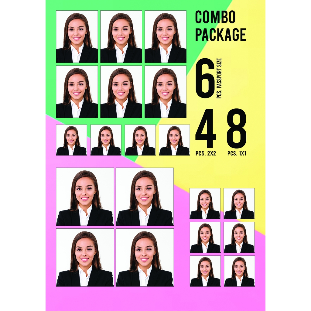 Yssa RUSH ID: COMBO PACKAGE - ID Picture Printing 1x1, 2x2, Passport ...