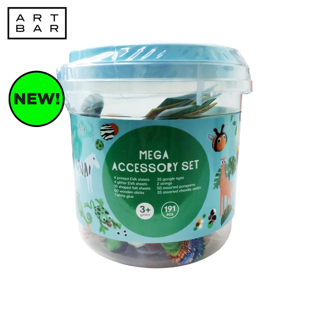 House Creativity Craft Essential Kit Dy06147-1 Jungle Mega Accessory ...