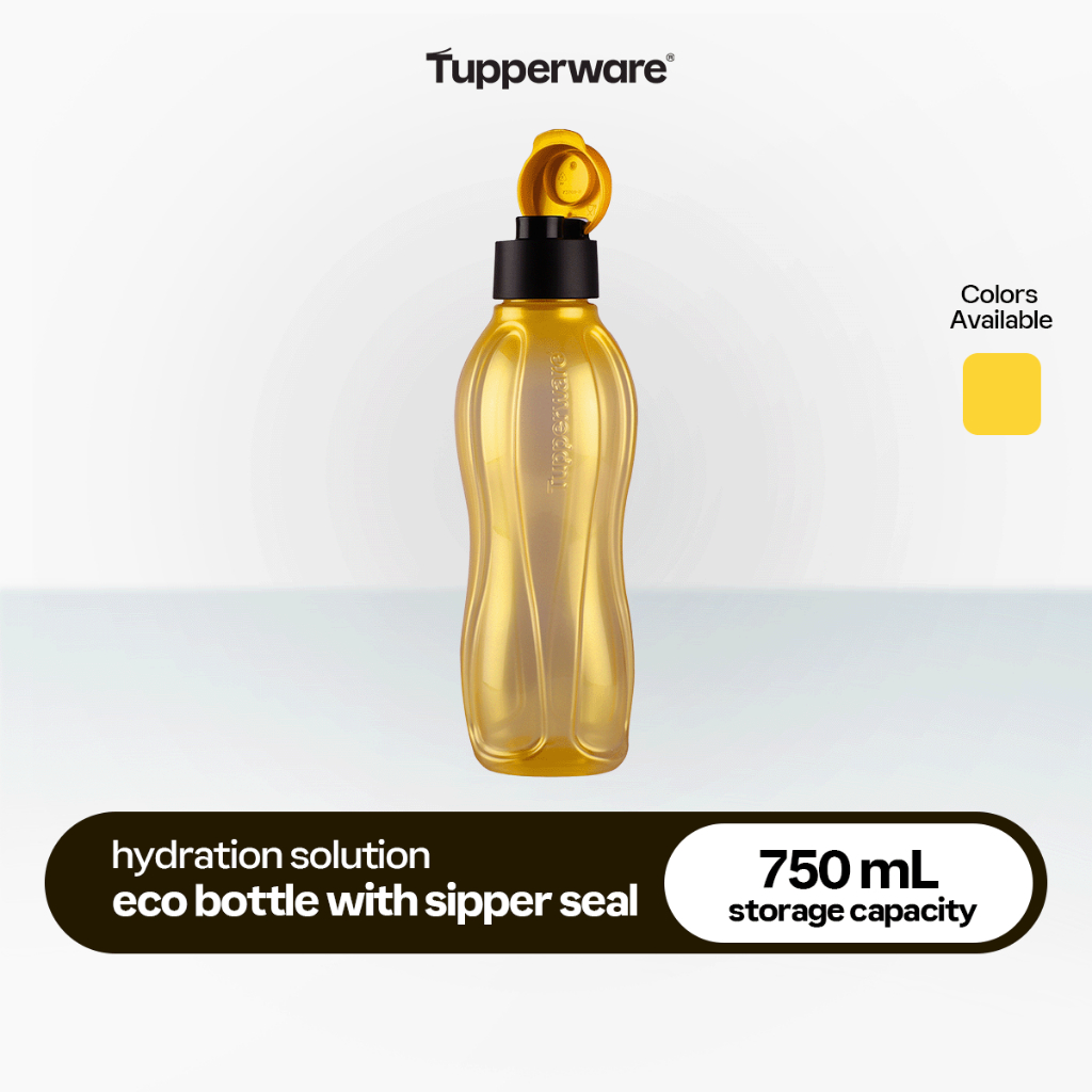 Tupperware Eco Bottle with Sipper Seal 750mL [Hydration Solution ...