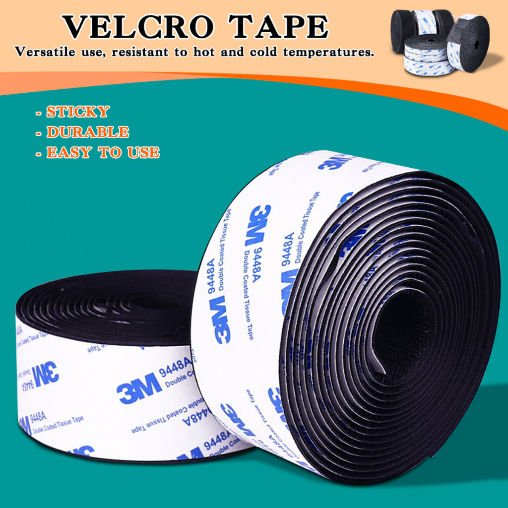 Velcro Tape Self Adhesive Heavy Duty Hook and Loop Tape waterproof SelfAdhesive Back Fastener