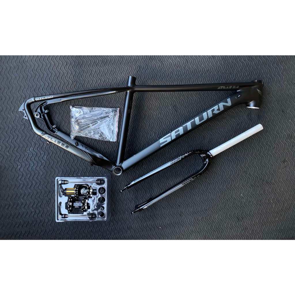 SATURN ATLAS 2.0 FRAME(TA) BUNDLE (HUBS,RIGID FORK&FRAME) | Shopee ...