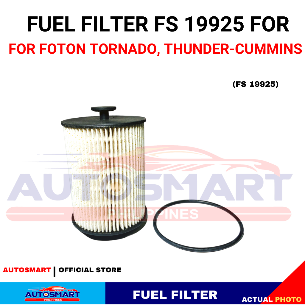 FUEL FILTER FS 19925 FOR FOR FOTON TORNADO, THUNDER-CUMMINS | Shopee ...