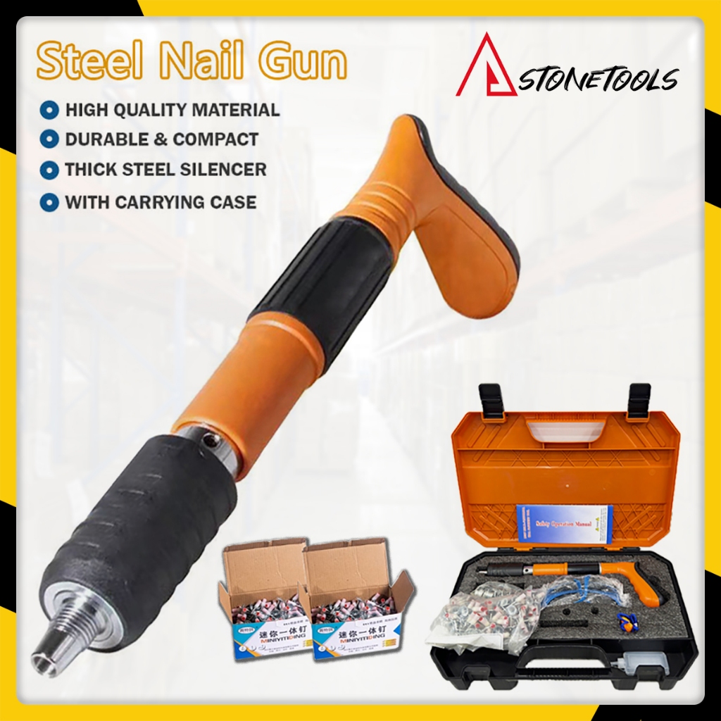 Nail gun Manual Steel Nails Gun For Concrete Rivet Tool Steel Rivet Gun ...