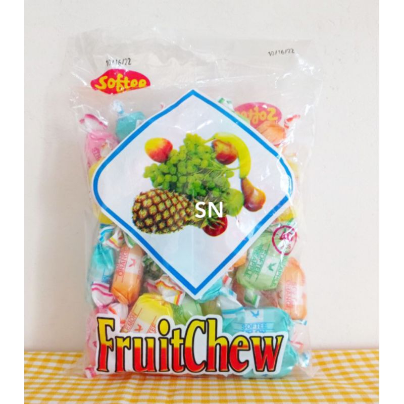 SN Fruitchew Chewy Candy (40pcs) Batang 90s Candy Shopee Philippines