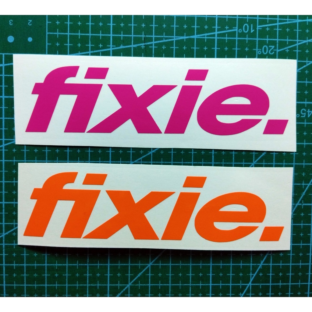 Fixie Bike Frame Decal Sticker | Shopee Philippines