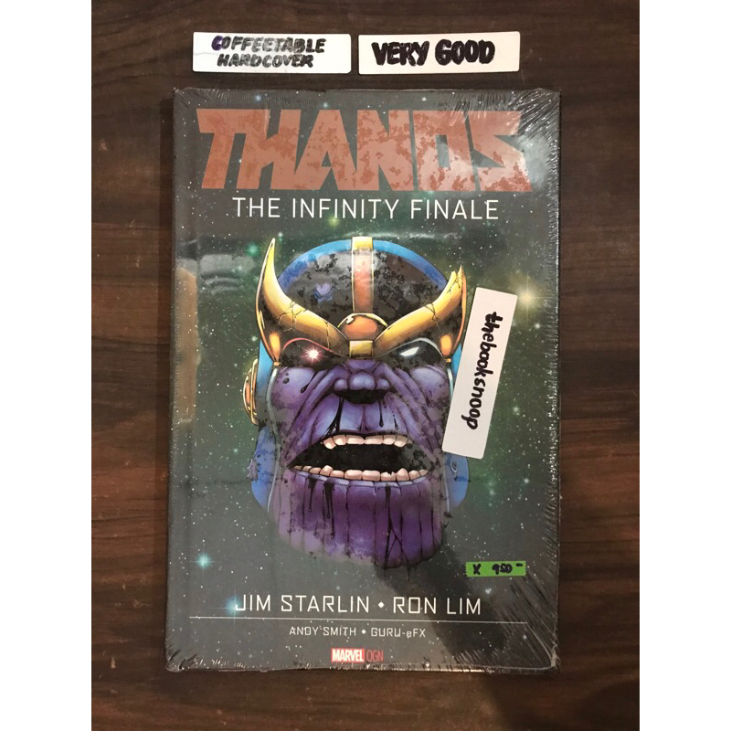 Thanos: The Infinity Finale marvel graphic novel | Shopee Philippines