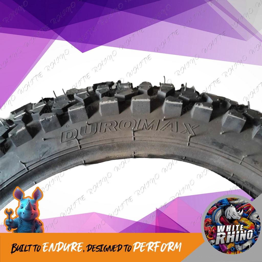 DUROMAX 4.10X18 TIRE DURABLE AND GENUINE TYRE DUAL SPORTS TIRES