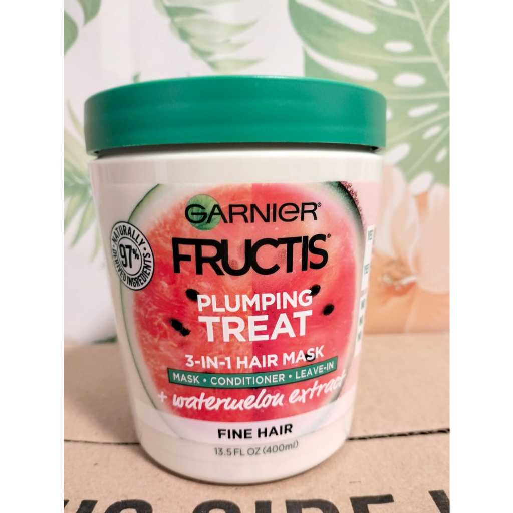 Garnier Ultimate Blends Watermelon Hair Food CGM approved Curly Girl