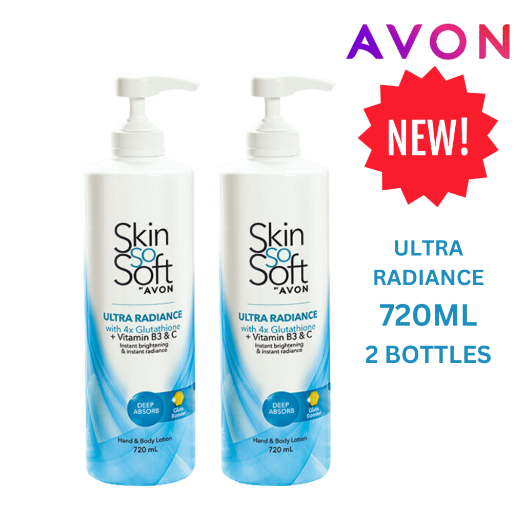 AVON Skin So Soft Ultra Glutathione 720ml | Shopee Philippines