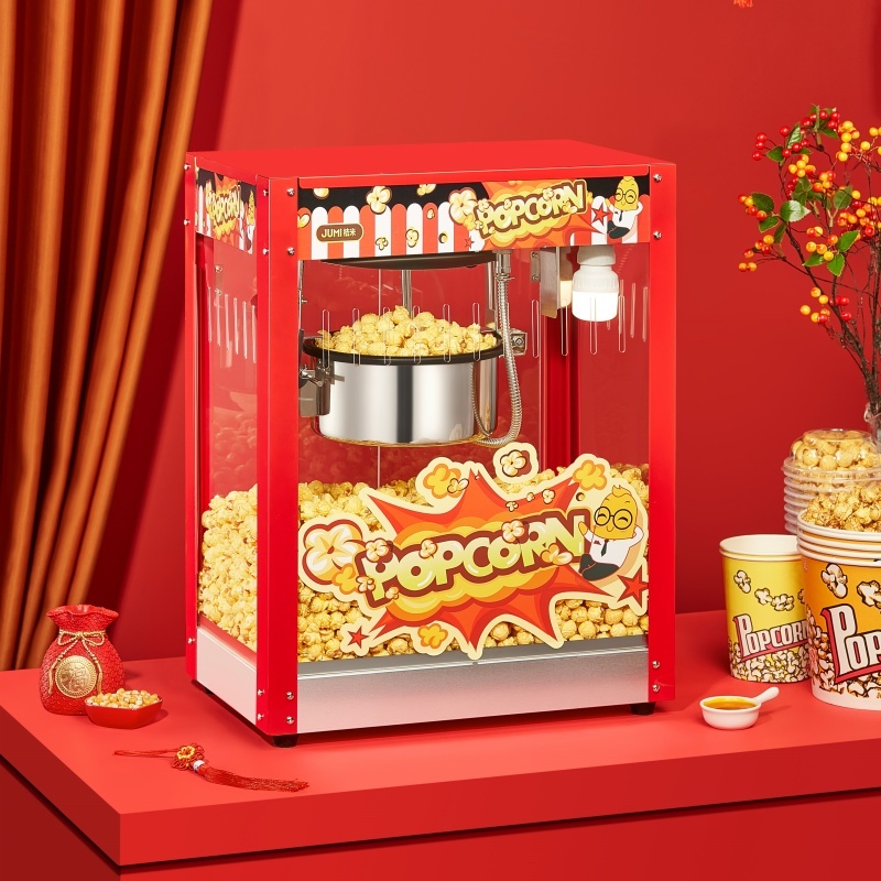 Automatic Popcorn Machine, Large Capacity, Uniform Heating | Shopee ...