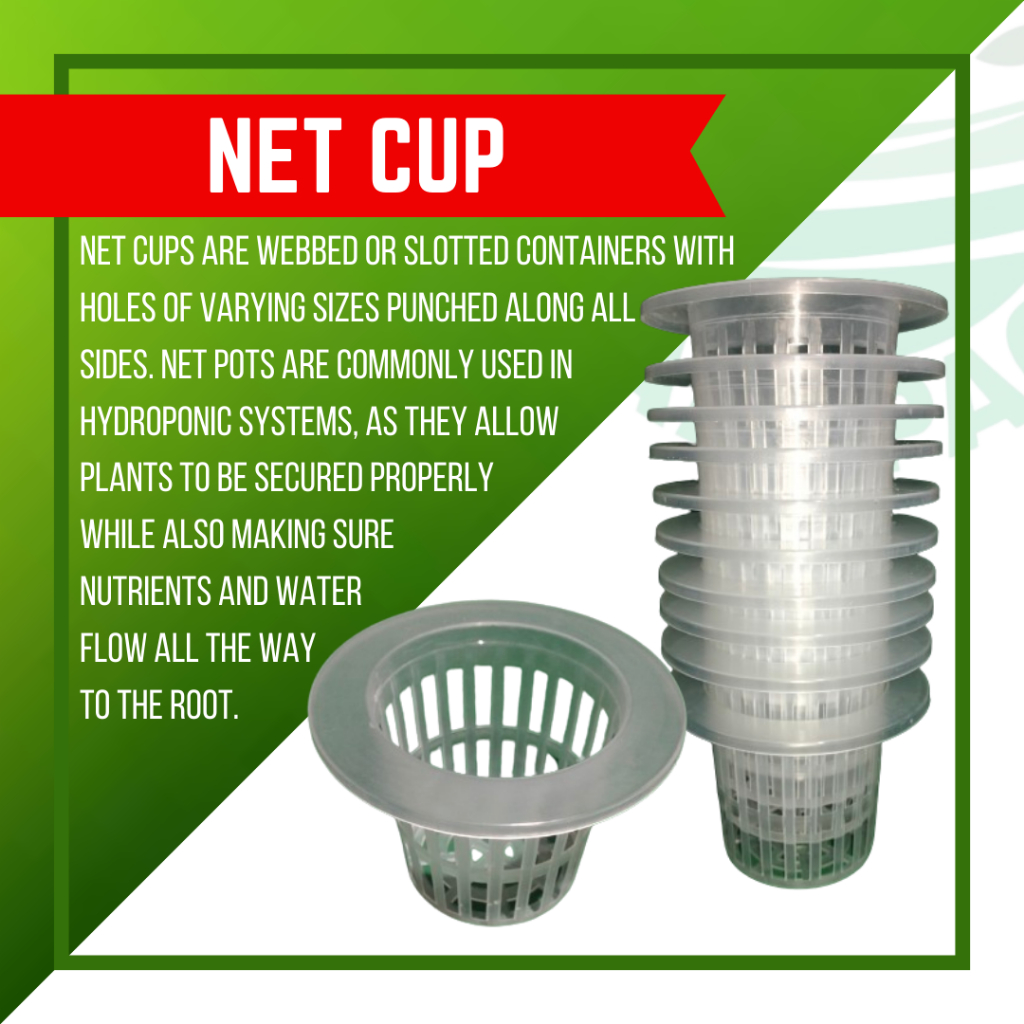 10 PIECES - HYDROPONIC NET CUP NO. 4 - FOR HYDROPONIC USE - MAI SPACE ...