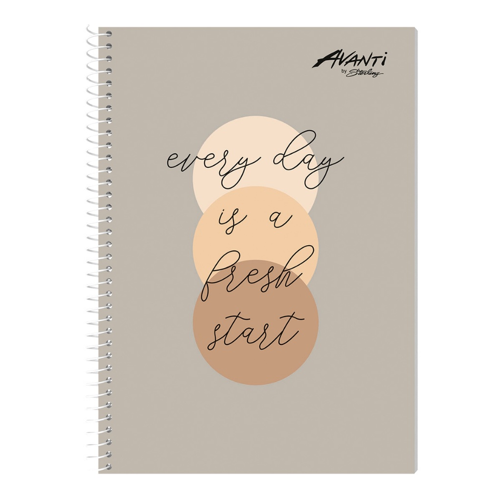 Avanti Spiral Notebook Geometric Quotes 80 Sheets Set of 8 | Shopee ...
