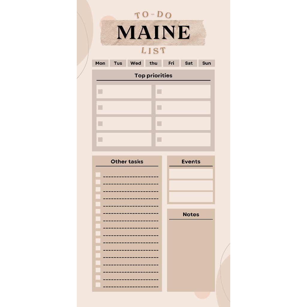 Personalized To Do List Notepad (40 sheets) | Shopee Philippines