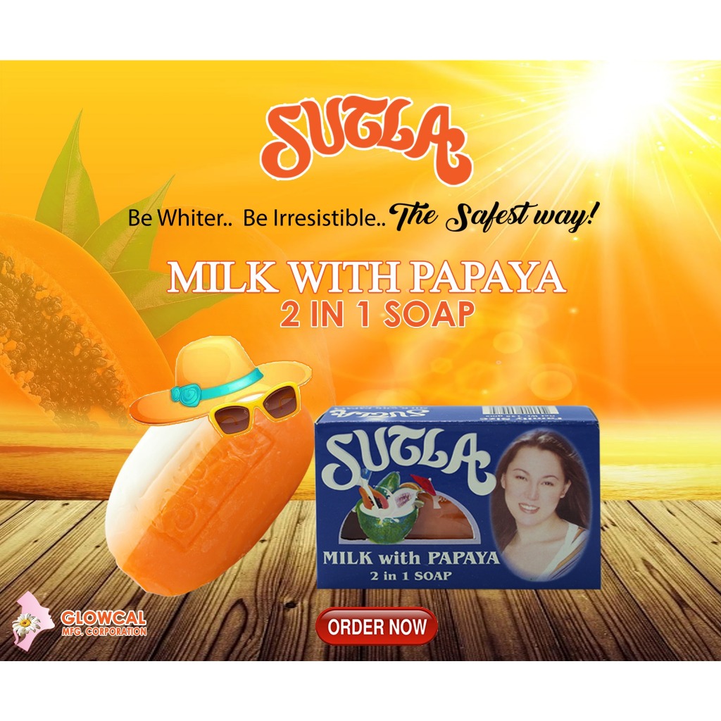 Sutla Milk with Papaya Soap 135g | Shopee Philippines