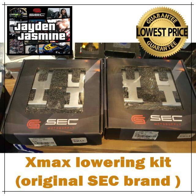 Xmax lowering kit (original SEC brand ) | Shopee Philippines