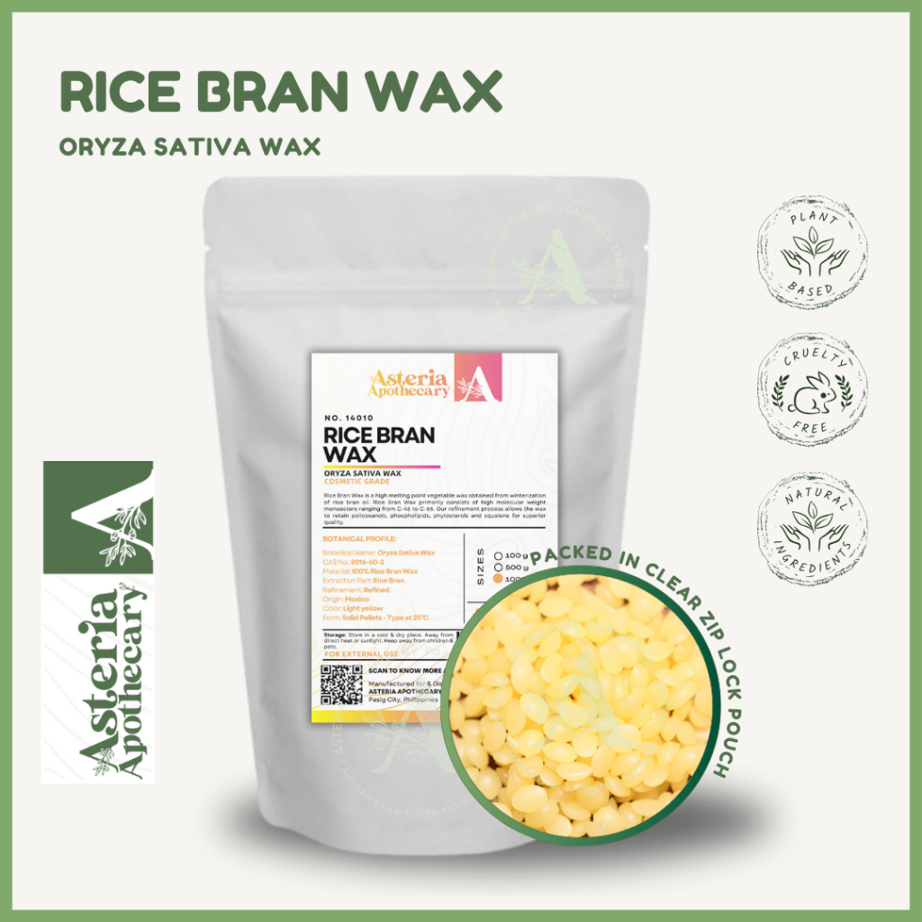 Rice Bran Wax 1Kg - Asteria Apothecary | Shopee Philippines