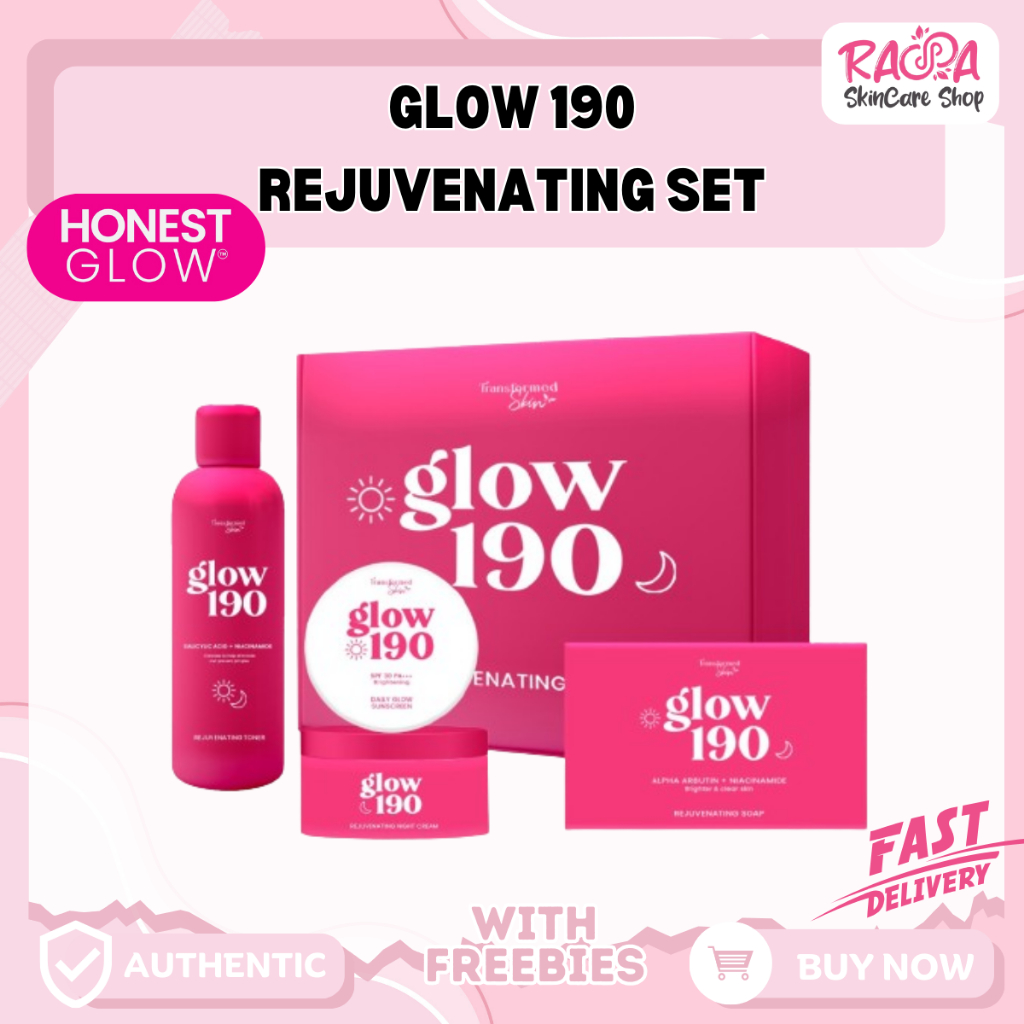 Honest Glow GLOW 190 Rejuvenating Set | Shopee Philippines