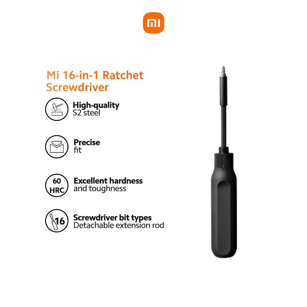 Xiaomi Mi 16-in-1 Ratchet Screwdriver | Shopee Philippines
