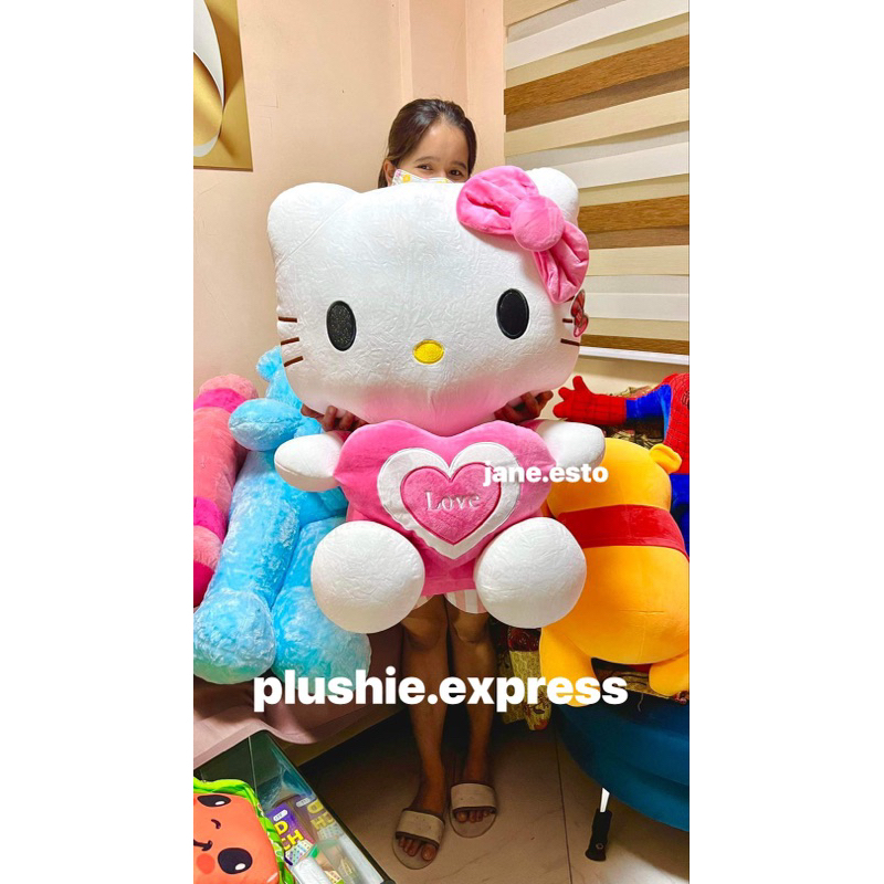 COD 70cm. HELLO KITTY SOFT and HUGGABLE Stuffed Toy MALL QUALITY