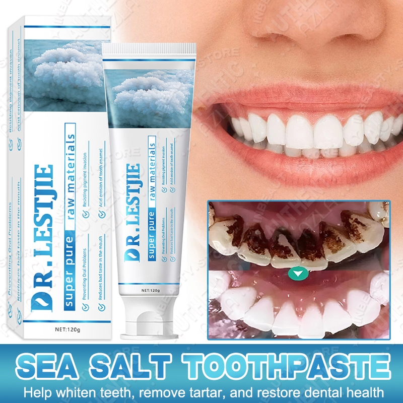 Sea Salt Toothpaste Long Lasting Mint Oral Care Air Freshens Whitening ...