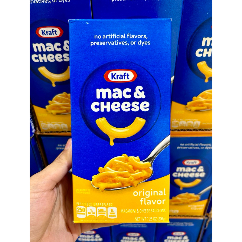 Kraft Macaroni And Cheese Dinner Original 206g Shopee Philippines