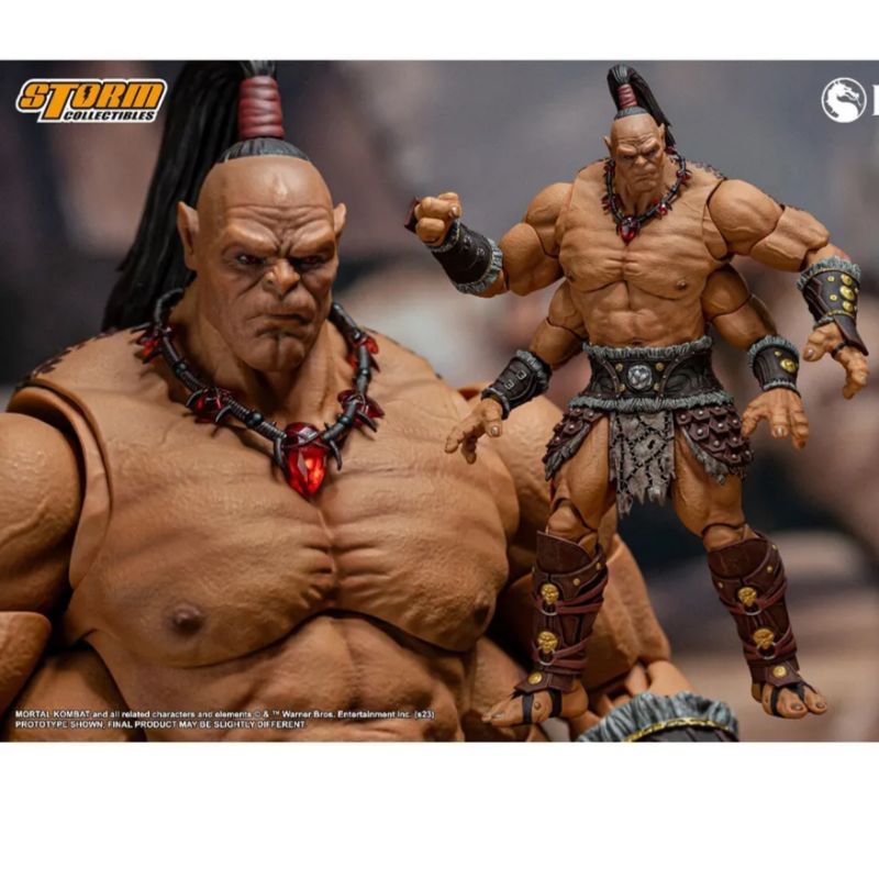 Storm Collectiblesモータルコンバット ゴロGORO BBT限定 Storm Collectibles Goro Mortal Kombat BBTS Bloody Variant