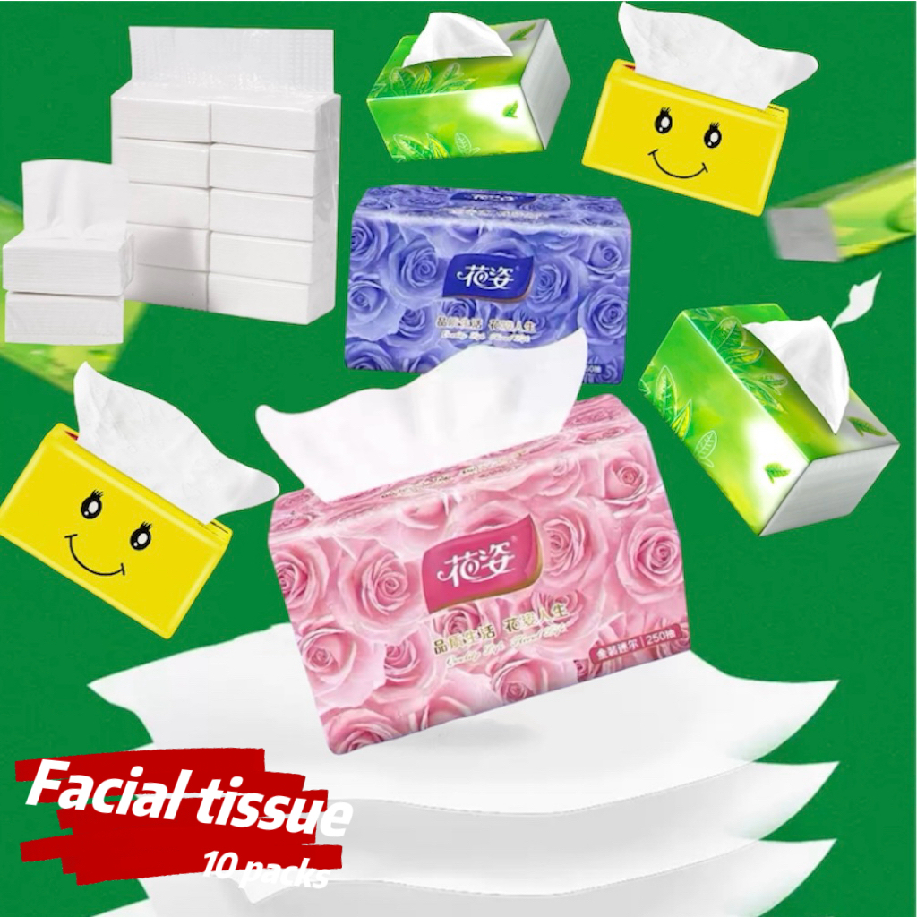 Facial tissue tissue paper towel face disposable handkerchief facial napkin Shopee Philippines
