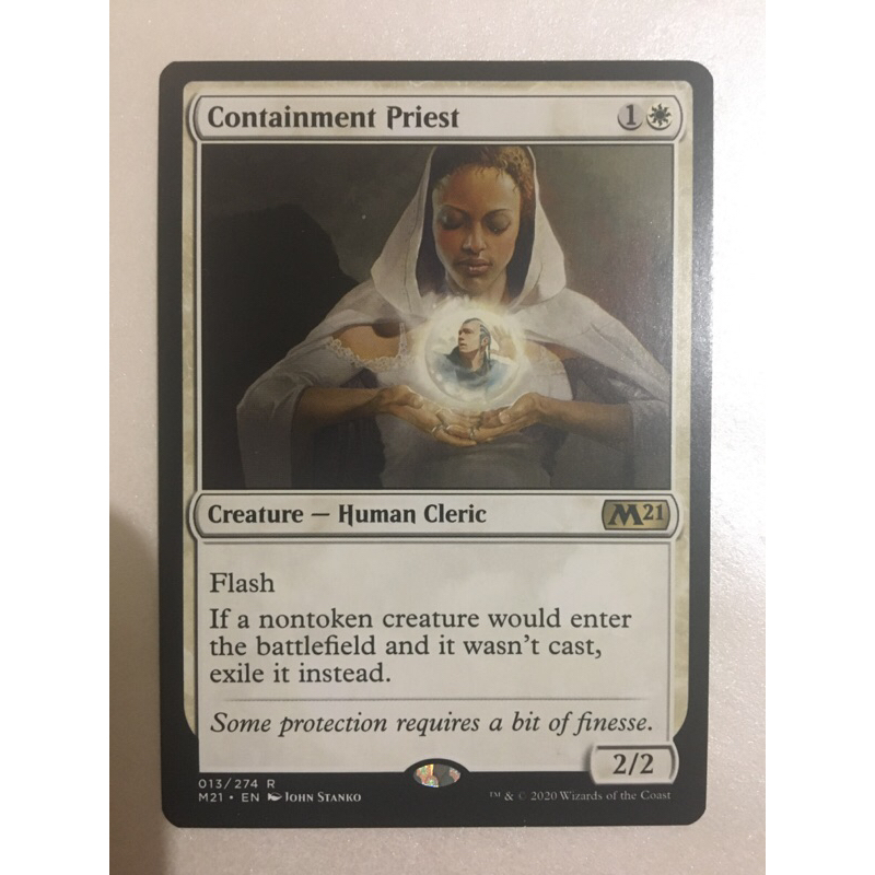 Magic The Gathering Containment Priest Shopee Philippines