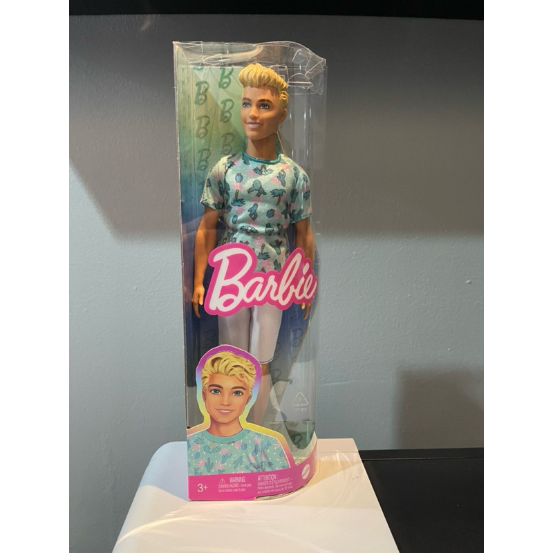 Barbie Ken Fashionistas Doll #211 With Blond Hair And Cactus Tee ...