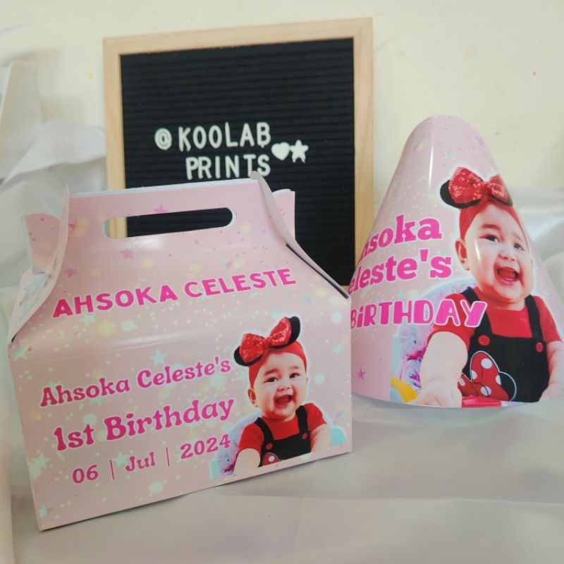 Customized Loot Box Souvenir Giveaway Loot Bags for Birthday PartyCandy Box Biscuit Box Gift