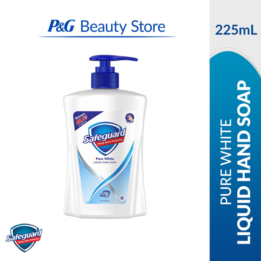 Safeguard Pure White Liquid Handwash 225ml Shopee Philippines