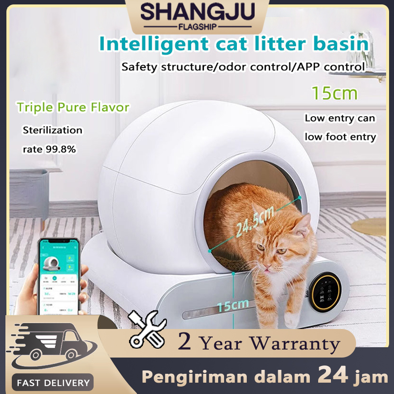 APP remote control automatic cat litter box electric large deodorizing