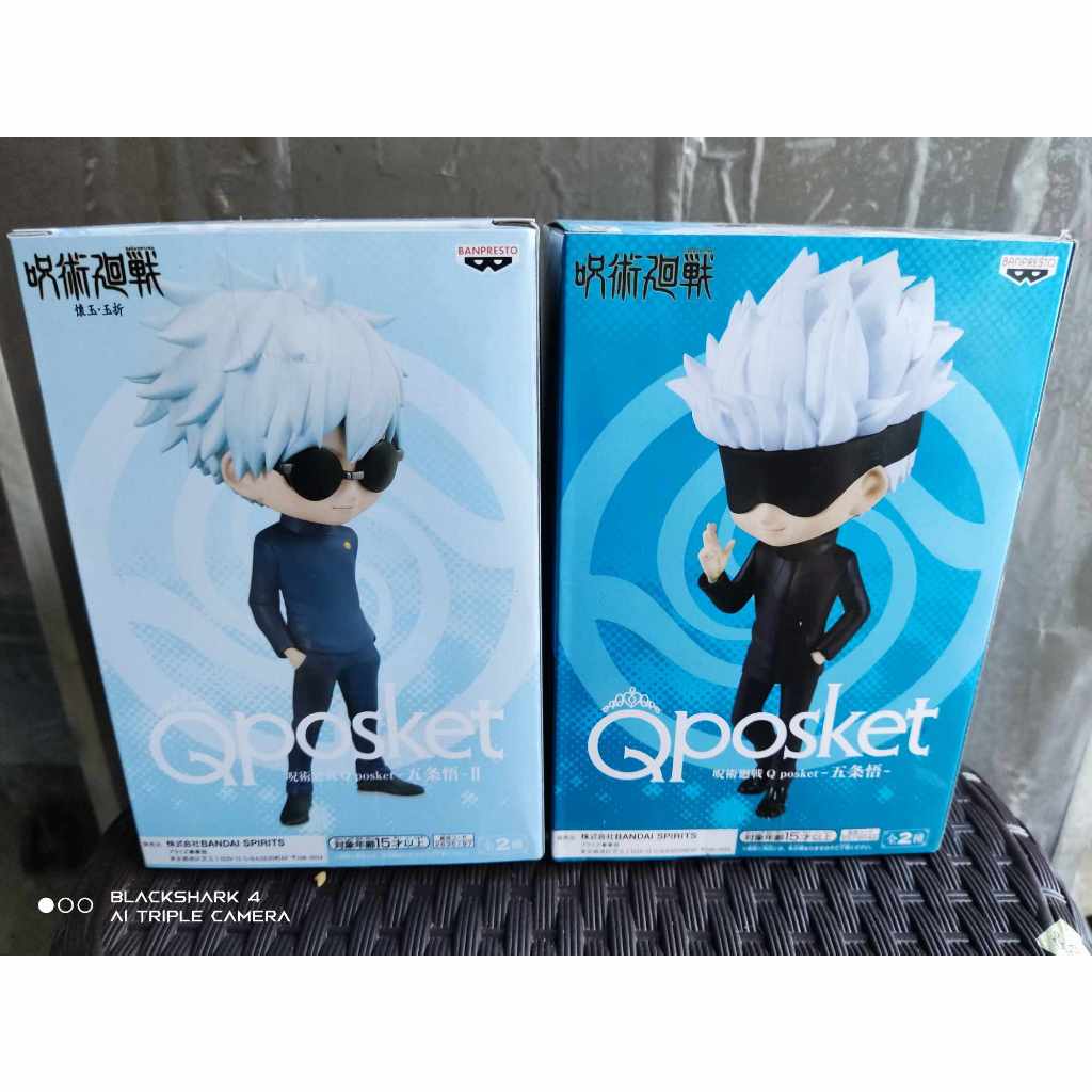 Q Posket : JJK Jujutsu Kaisen Gojo Satoru Set Of 2 (A And B) | Shopee ...