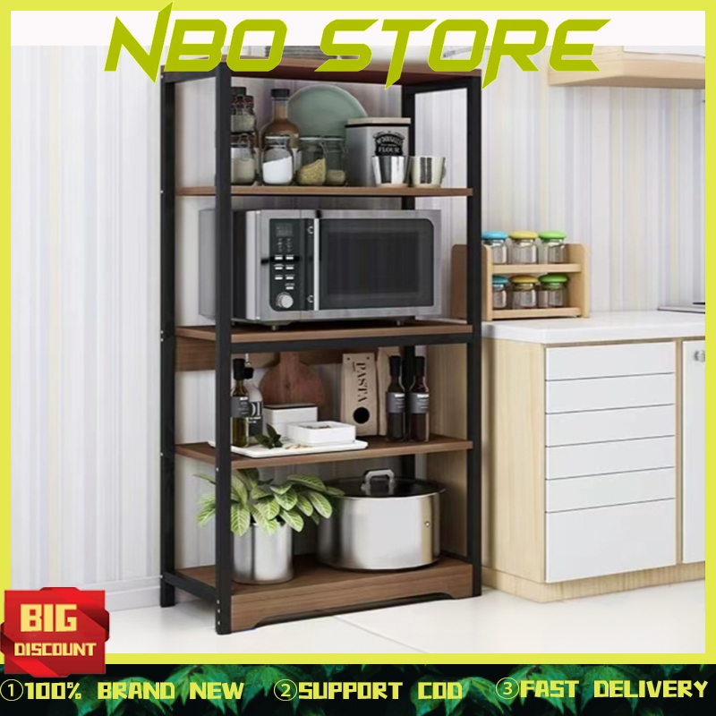 (COD)Kitchen storage rack, multi-layer microwave oven rack, multi ...