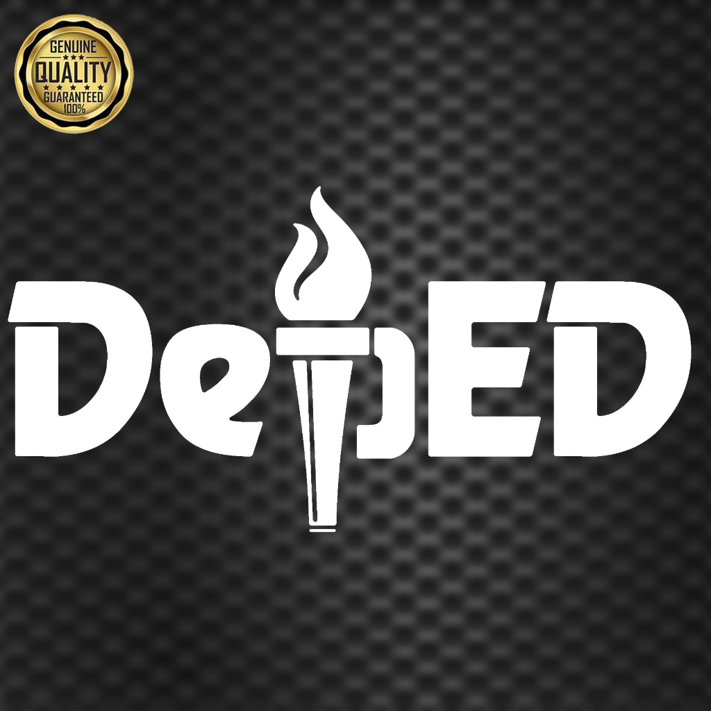 DEPED CUTOUT STICKER WATER PROOF 6 INCHES | Shopee Philippines