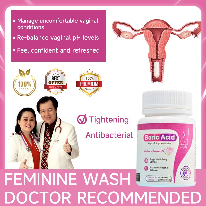 Boric Acid Vaginal Suppositories For Vaginal Yeast Infection Remove