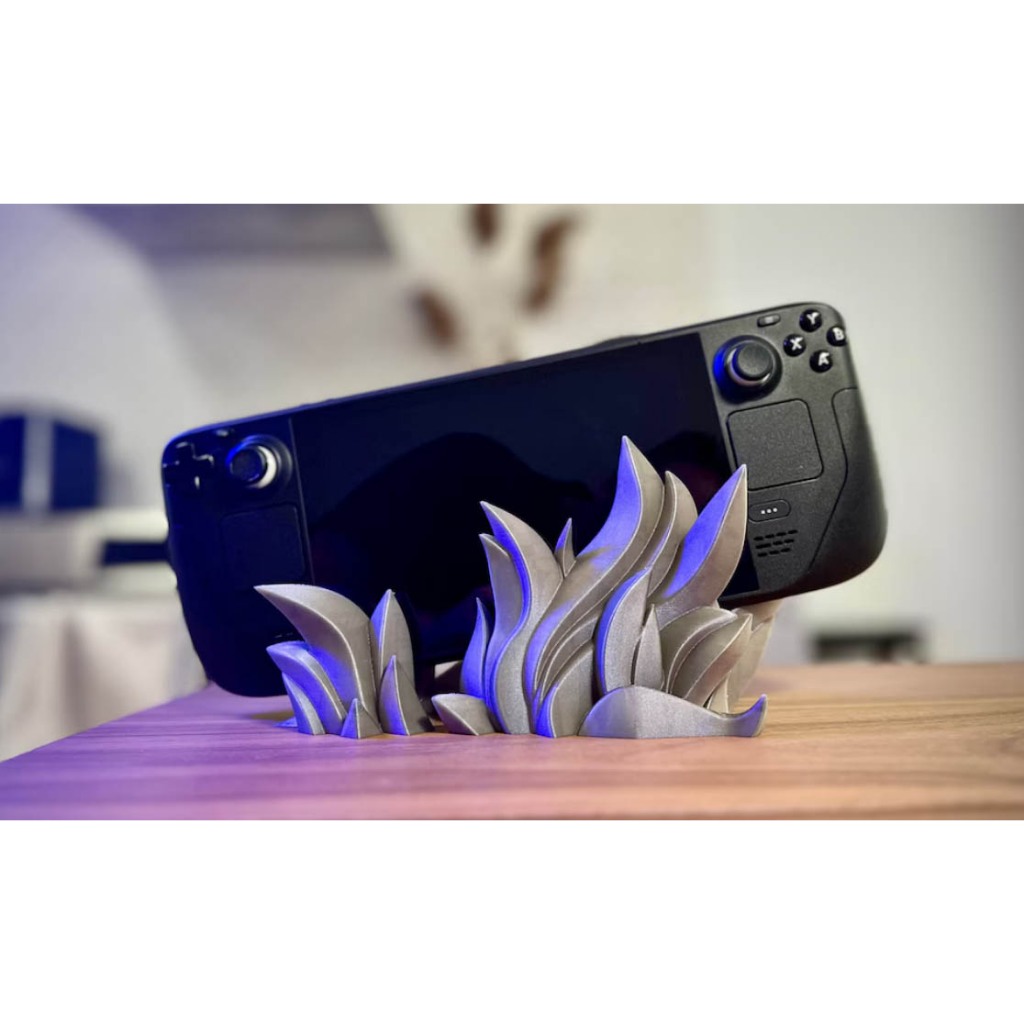 Flame Design Steamdeck Stand - Add Fire to Your Gaming Setup! 3D ...