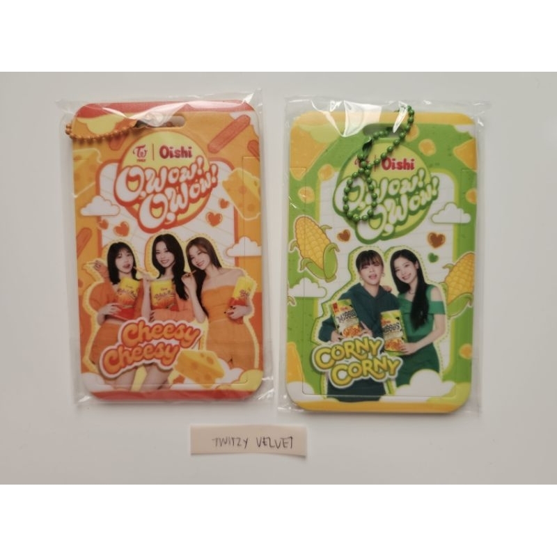 Official Twice X Oishi Snacktacular V2 Photocard Holder Nayeon Tzuyu