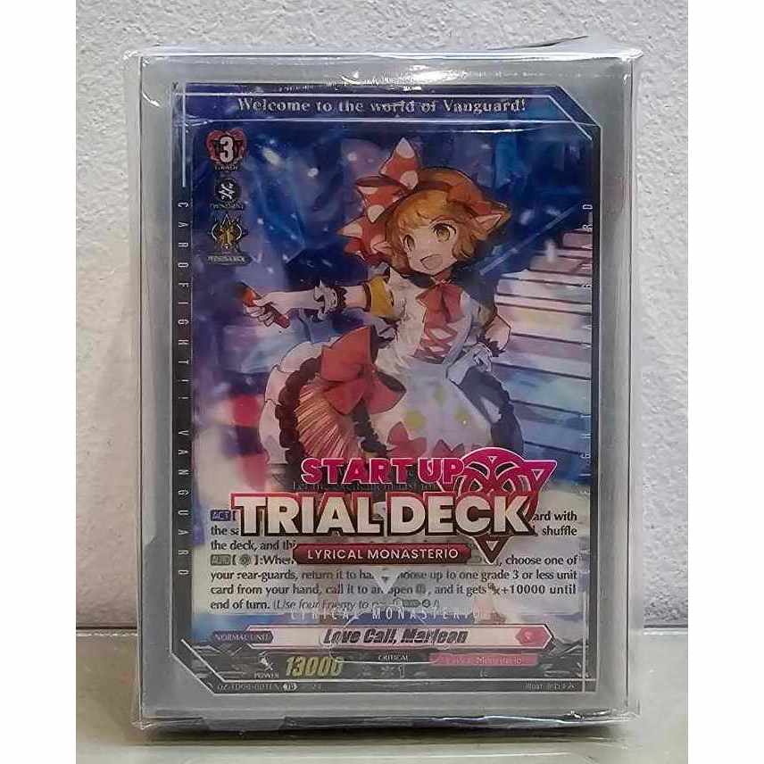 Cardfight!! Vanguard Start Up Trial Deck Lyrical Monasterio DZTD06 ...