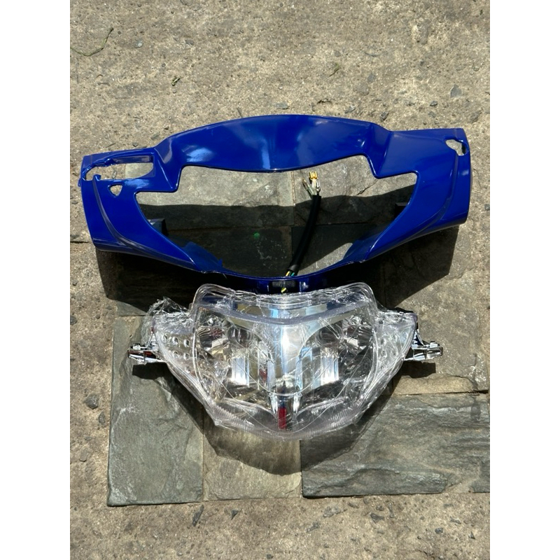 WAVE 125i FRONT COWLING WITH HEADLIGHT | Shopee Philippines