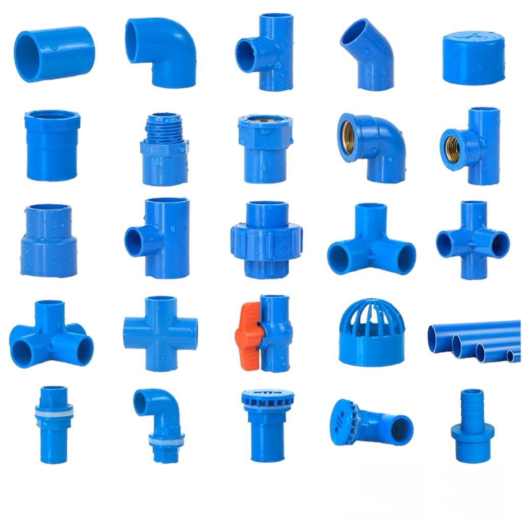 PVC Blue Pipe Fittings 1/2