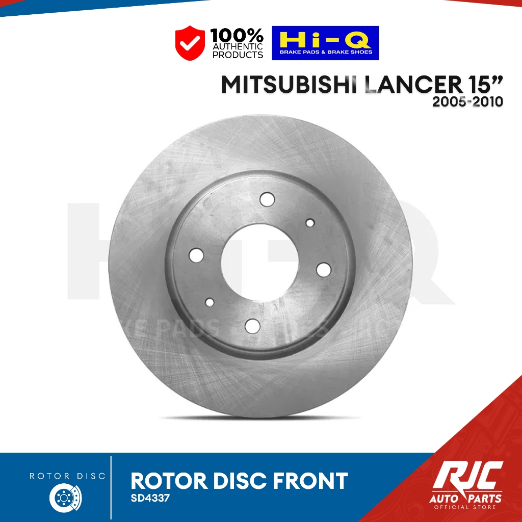 HI-Q ROTOR DISC MITSUBISHI LANCER 15 FRONT 2006-2010 SD4337 1pc ...