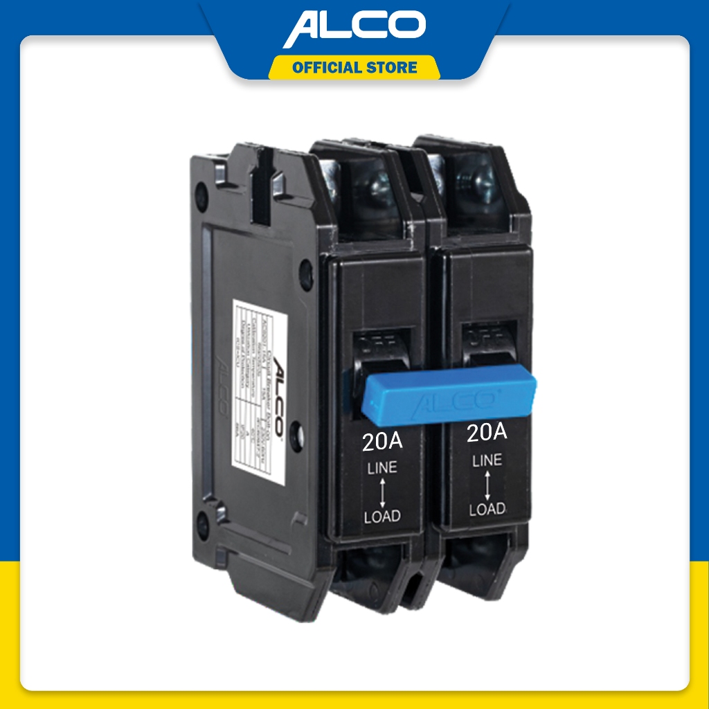 ALCO AC920220A 20 Ampere Circuit Breaker Bolton Type (Mechanical Lug