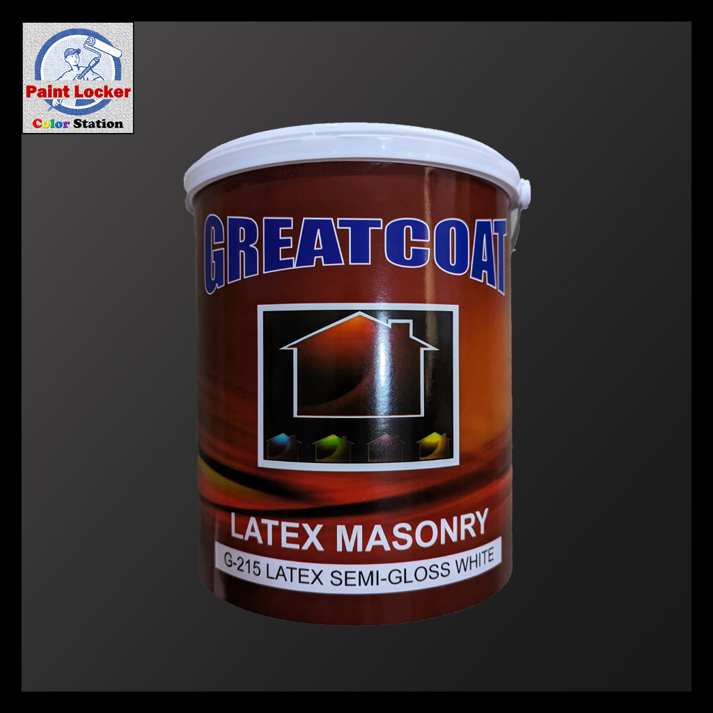 Greatcoat Semi Gloss Latex White - 4 Liters / 1 Gallon | Shopee Philippines